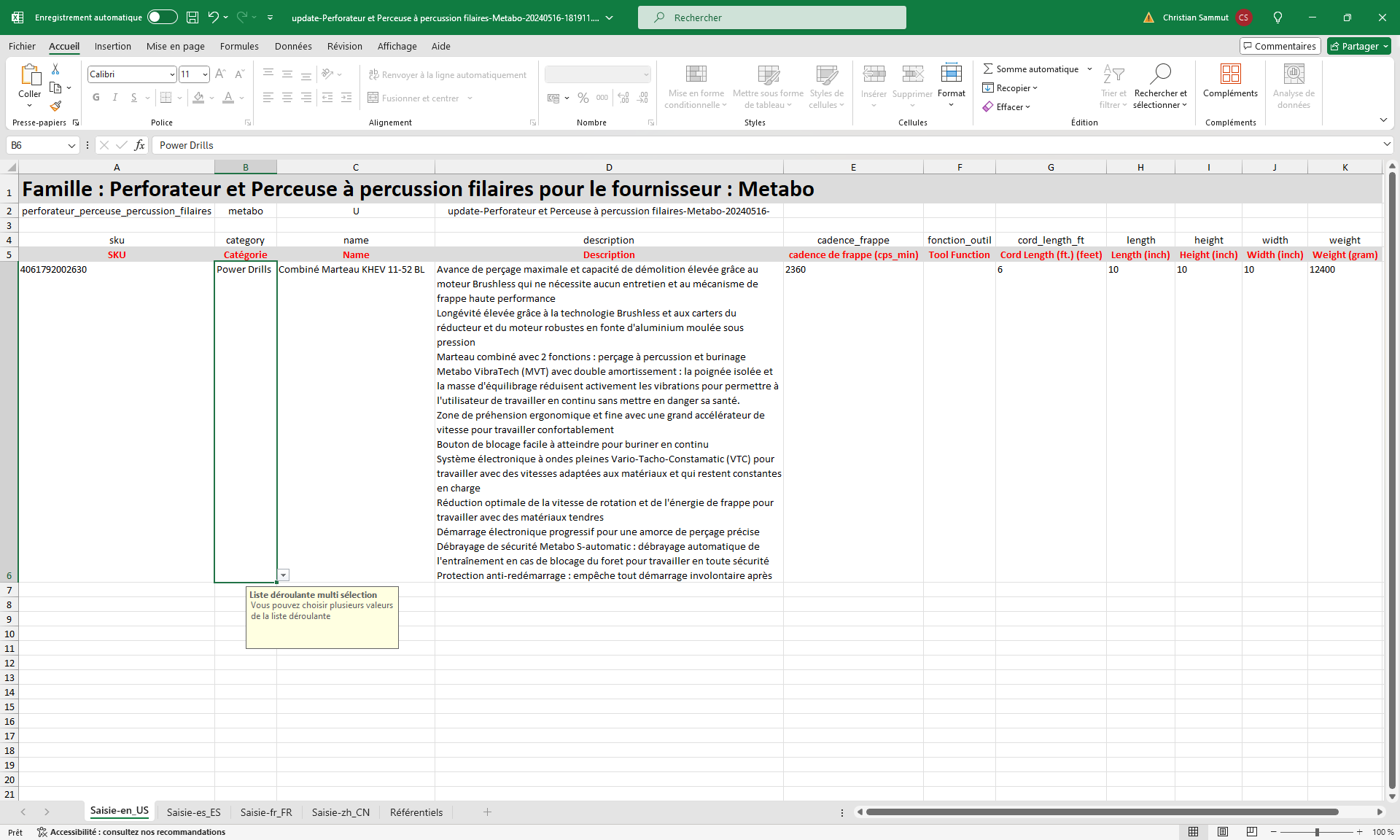 Introduction à la Librairie EPPlus