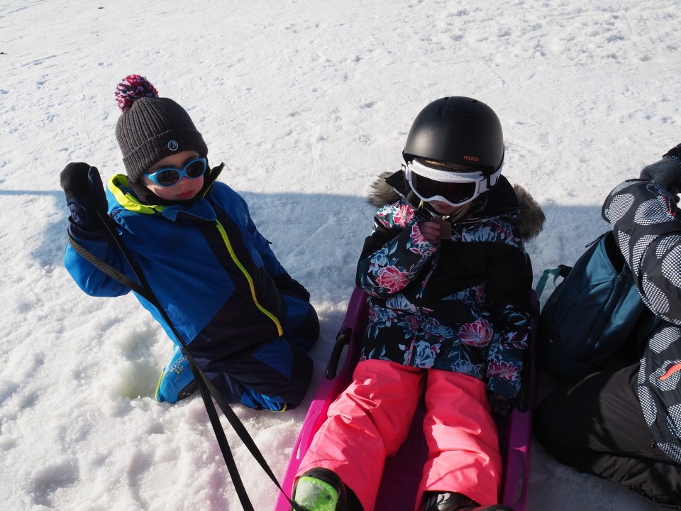 Thaïs & Timothée au ski