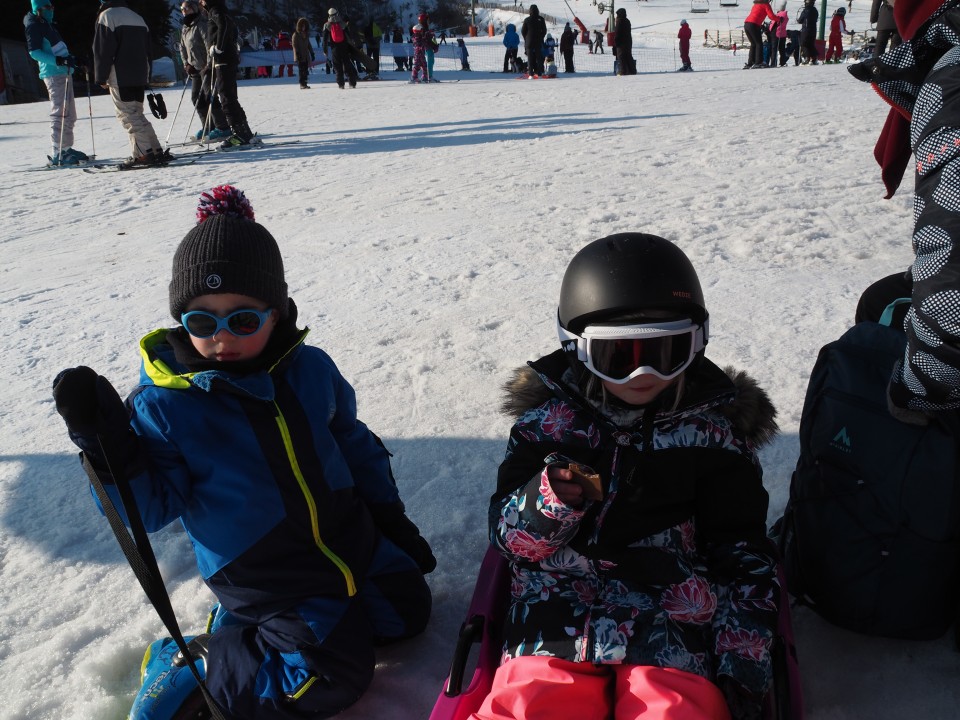 Thaïs & Timothée au ski