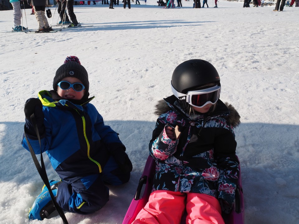 Thaïs & Timothée au ski