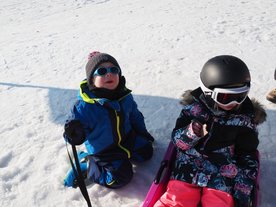 Thaïs & Timothée au ski